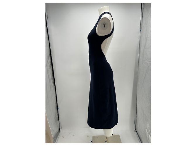 SéZane Schwarzes Viscose Kleid S - Ansicht 3