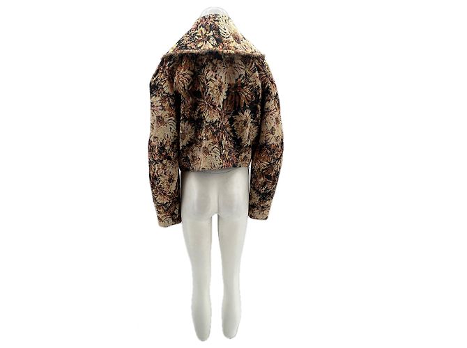 Autre Marque Chaqueta estampada CLEA Marrón Castaño - vista 2