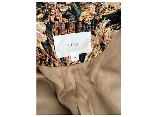 Autre Marque Chaqueta estampada CLEA Marrón Castaño - vista 5