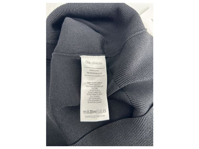 Autre Marque ELKA COLLECTIVE Schwarzer Cardigan aus Viskose - Ansicht 6