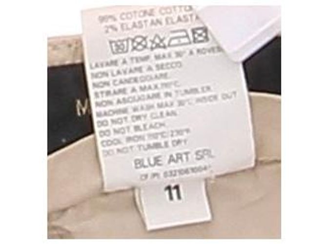 Autre Marque Pantalones beige con estampado animal - vista 5