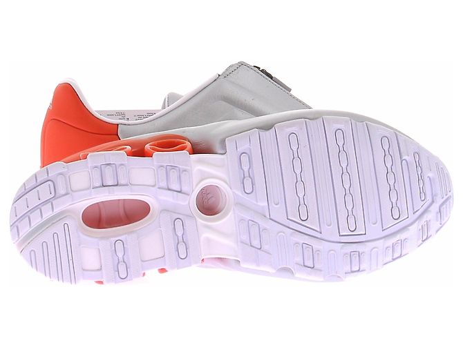 Adidas Sneakers grigie e arancioni Grigio - vista 5