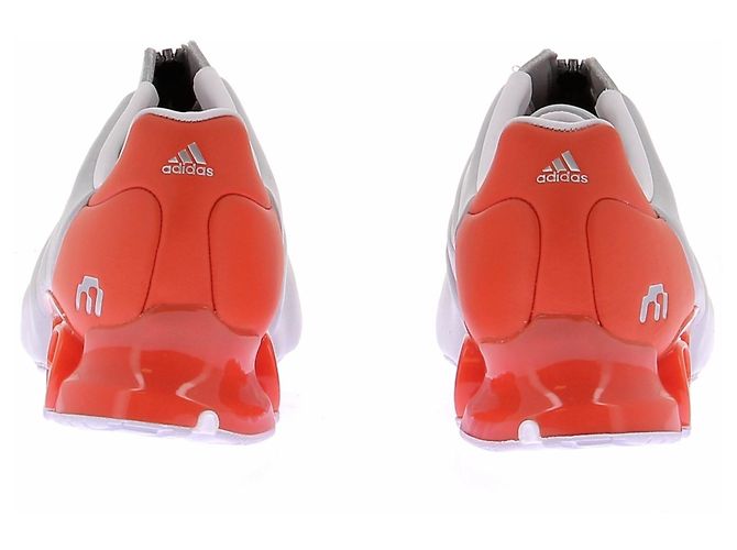 Adidas Sneakers grigie e arancioni Grigio - vista 7