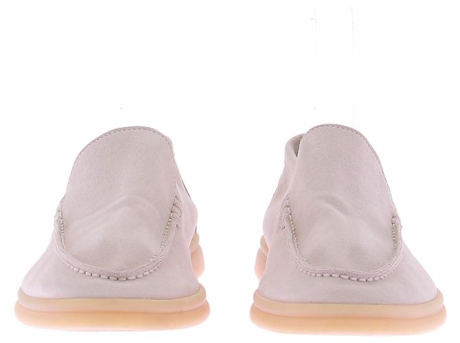 Loro Piana Mocasines de ante beige - vista 3
