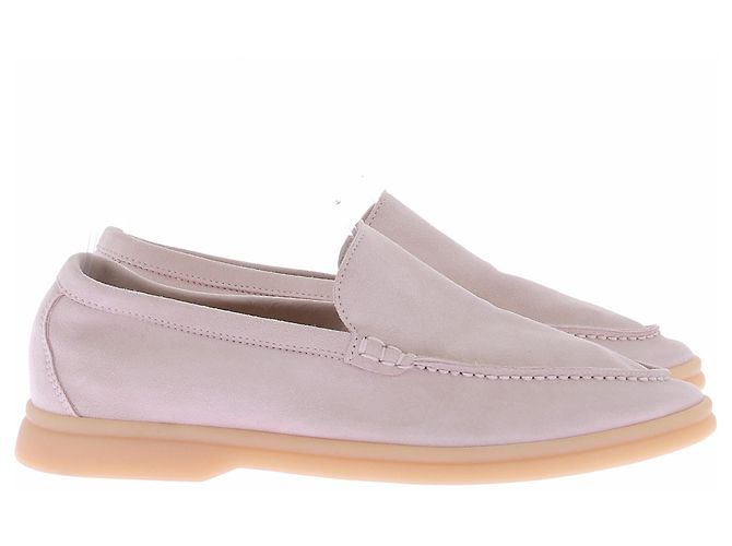 Loro Piana Mocasines de ante beige - vista 5