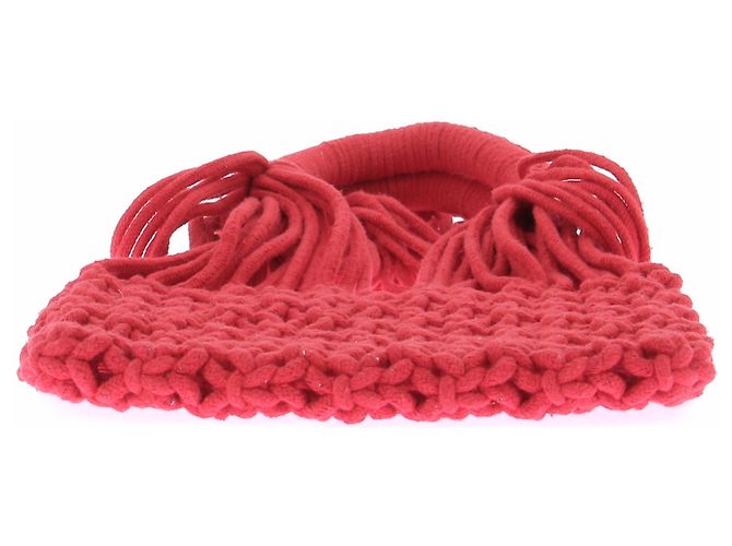 Autre Marque Borsa NANNACAY rossa con frange Rosso - vista 4