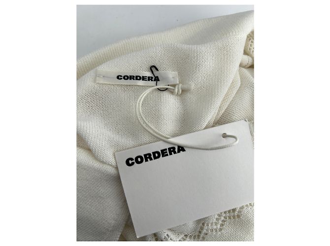 Autre Marque Camicetta bianca in viscosa CORDERA Bianco - vista 5