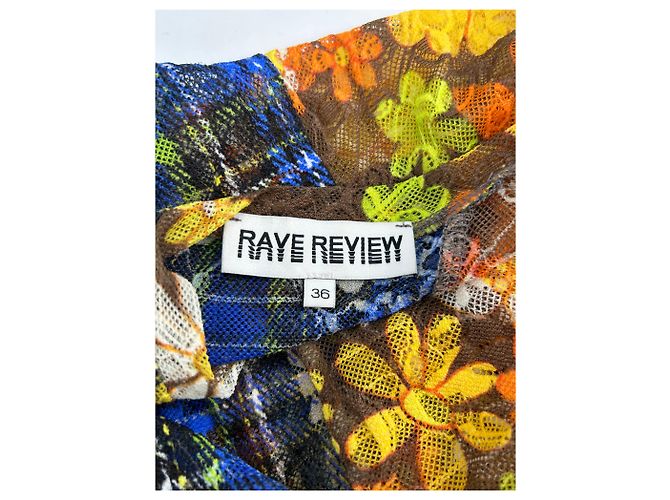 Autre Marque Top naranja con estampado floral - vista 5