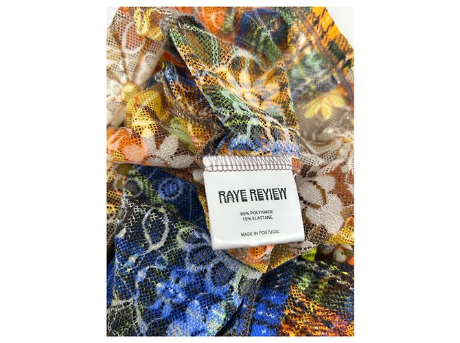 Autre Marque Top naranja con estampado floral - vista 6