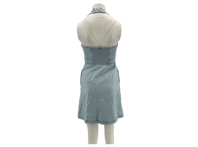 Vestido vaquero Levi's azul de algodón XS - vista 2