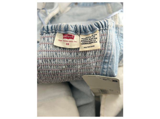 Vestido vaquero Levi's azul de algodón XS - vista 5