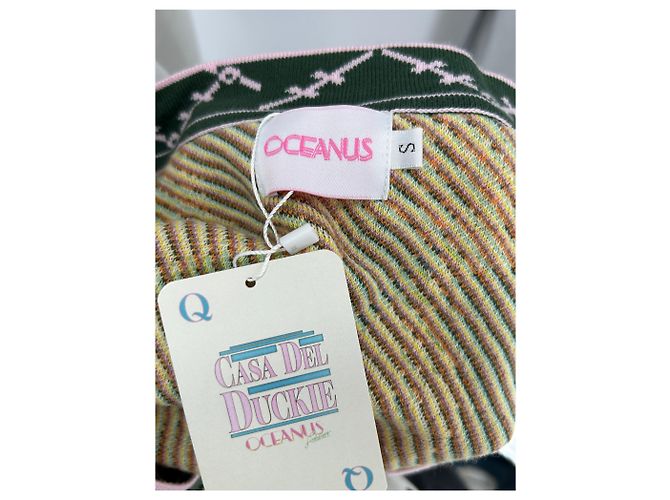 Autre Marque Gelb-rosa Cardigan - Ansicht 5