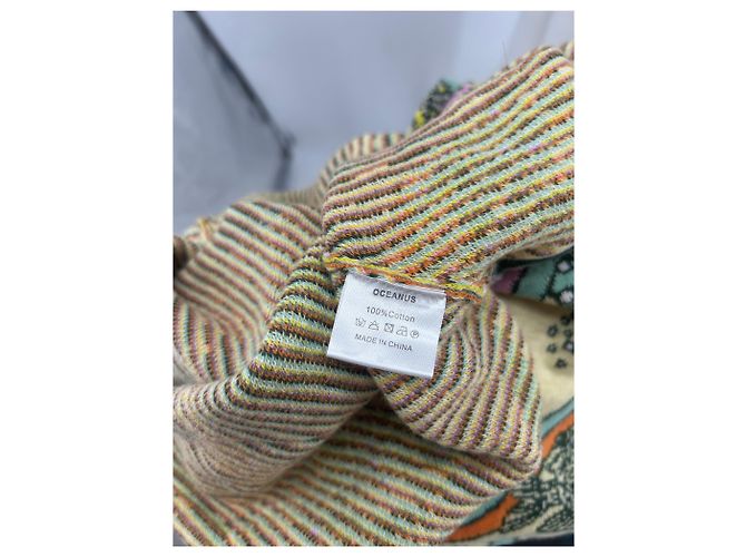 Autre Marque Gelb-rosa Cardigan - Ansicht 6