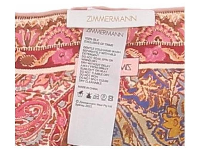Zimmermann Printed rectangular scarf Multiple colors - view 3