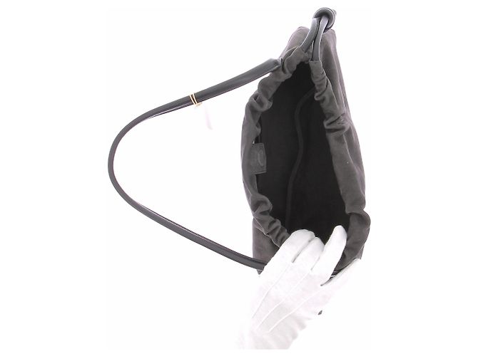 Autre Marque Borsa Athos Trapèze in scamosciato grigio - vista 7