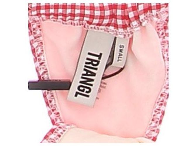 Autre Marque Zweiteiliger Badeanzug mit Karomuster Pink - Ansicht 6