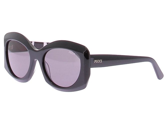 Emilio Pucci Gafas de sol oversize negras Negro - vista 2