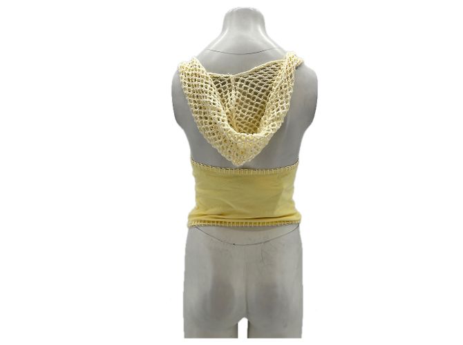 Autre Marque Top amarillo con capucha - vista 2