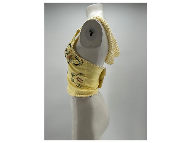 Autre Marque Top amarillo con capucha - vista 3