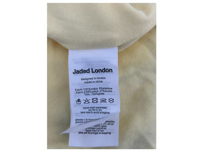Autre Marque Top amarillo con capucha - vista 6