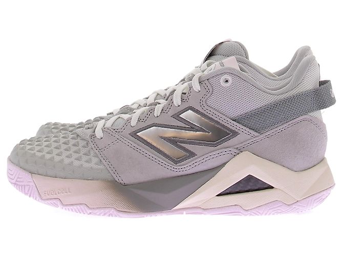 New Balance Sneakers grigie e rosa Grigio - vista 2