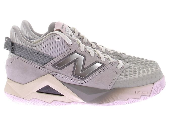 New Balance Sneakers grigie e rosa Grigio - vista 6