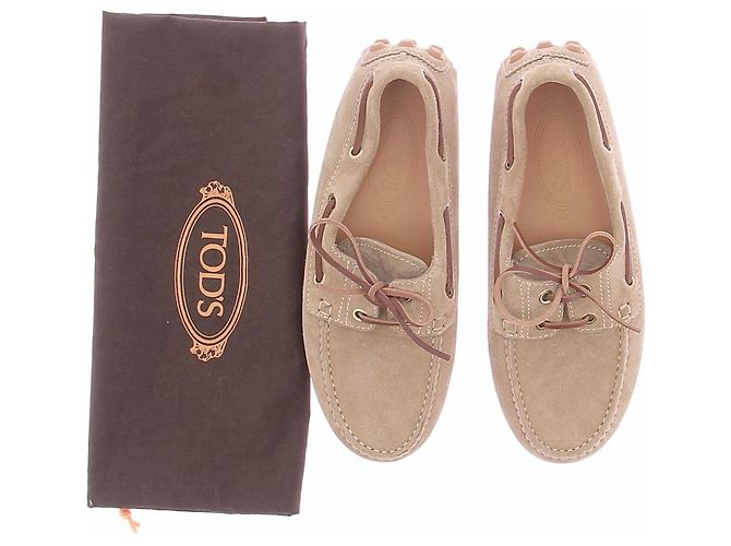 Tod's Mocasines de ante marrón Castaño - vista 4