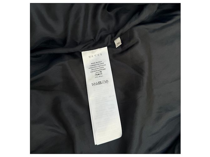 Giacca Bomber Gucci Stampa Boston Terrier Alessandro Michele Nero Rosa Bianco - vista 8