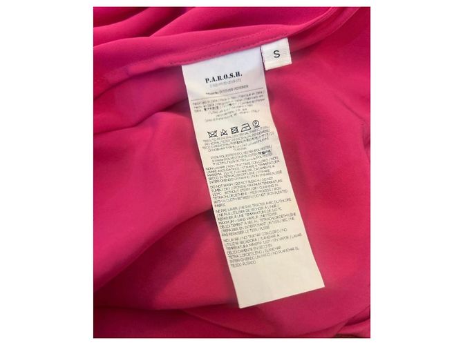 Autre Marque P.A.R.O.S.H. Ruffled Maxi Dress - Pink - view 6