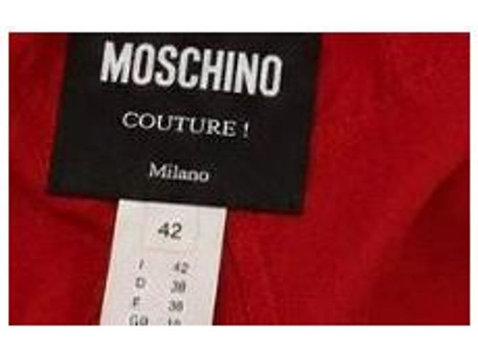 Moschino Mono Rojo con Cadena de Corazón Roja - vista 5