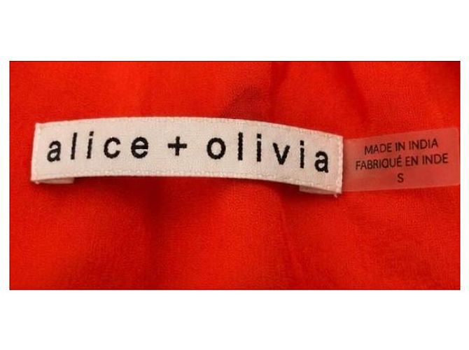 Alice + Olivia Gestuftes Maxi-Kleid Multicolour Pink Rot Blau Mehrfarben Grün Gelb - Ansicht 4