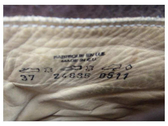 Free Lance Botines de cuero marrón con doble hebilla Castaño - vista 6