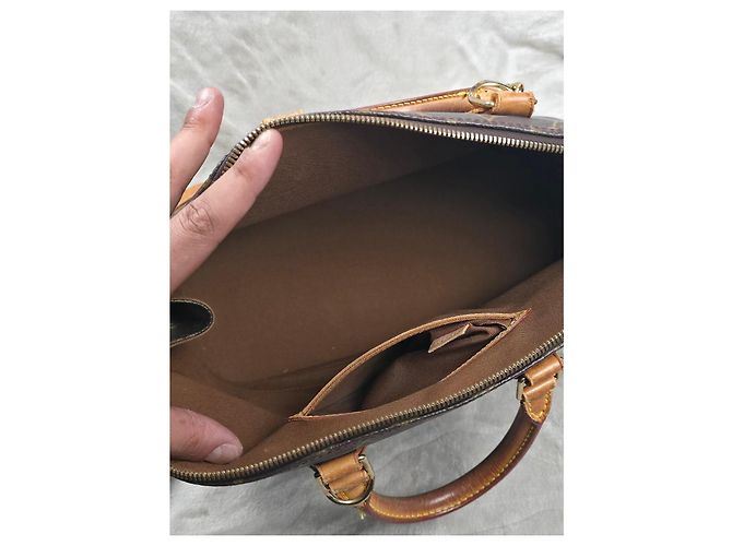 Louis Vuitton Alma in tela Monogram Marrone Monogramma - vista 12