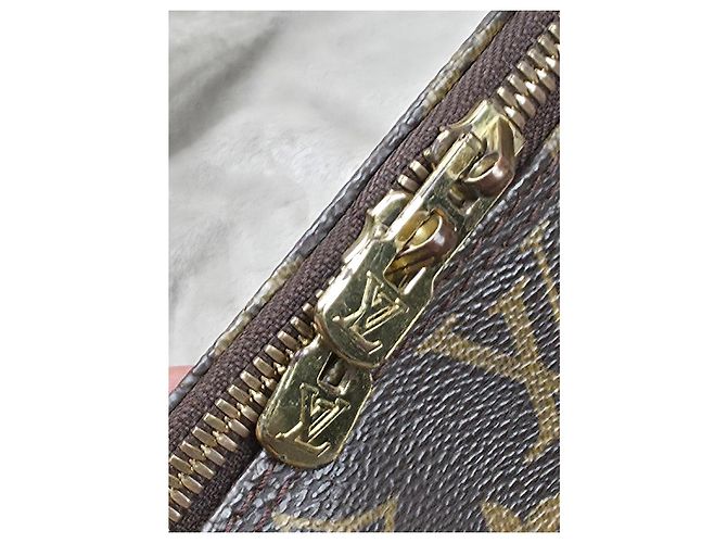 Louis Vuitton Alma in tela Monogram Marrone Monogramma - vista 5