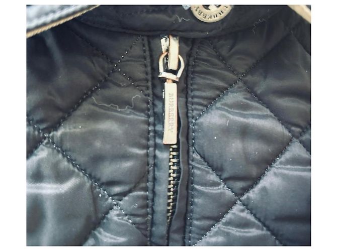 Burberry Kinder Steppjacke Schwarz - Ansicht 3