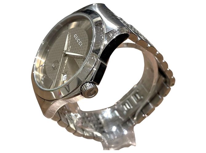 Orologio da polso Gucci G-Timeless con quadrante marrone - vista 2