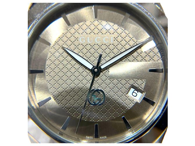Orologio da polso Gucci G-Timeless con quadrante marrone - vista 4