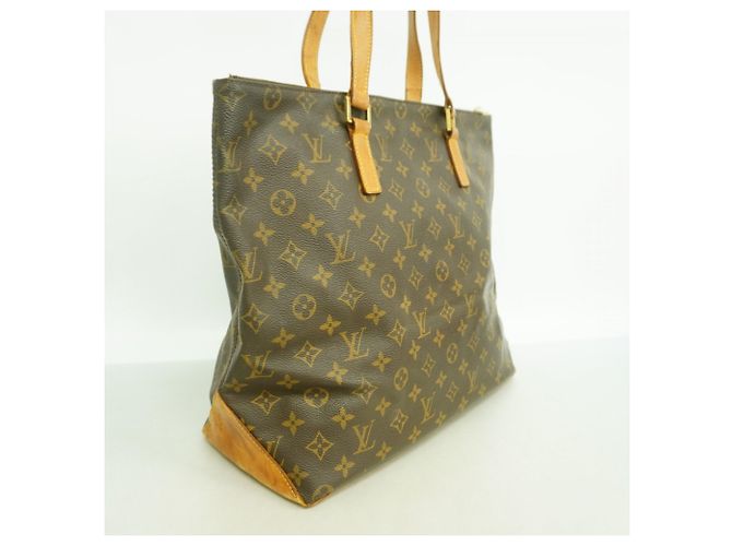 Borsa Tote Cabas Mezzo Monogram Louis Vuitton Marrone - vista 2