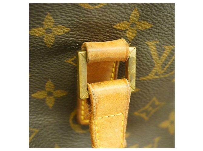 Borsa Tote Cabas Mezzo Monogram Louis Vuitton Marrone - vista 9