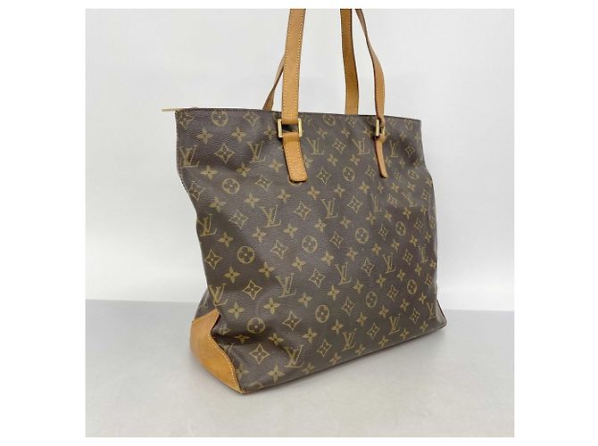 Borsa Tote Louis Vuitton Monogram Cabas Mezzo Marrone - vista 2