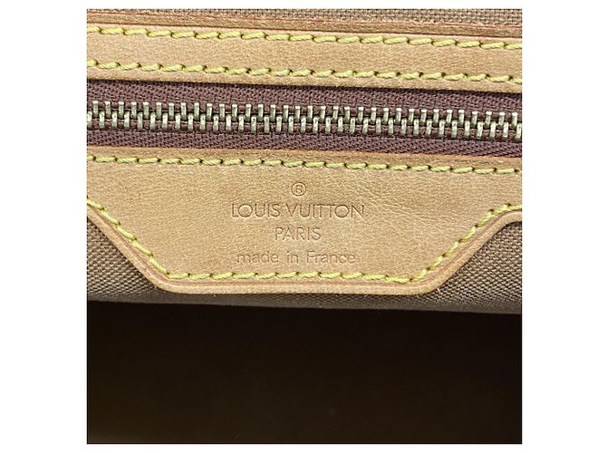 Borsa Tote Louis Vuitton Monogram Cabas Mezzo Marrone - vista 5