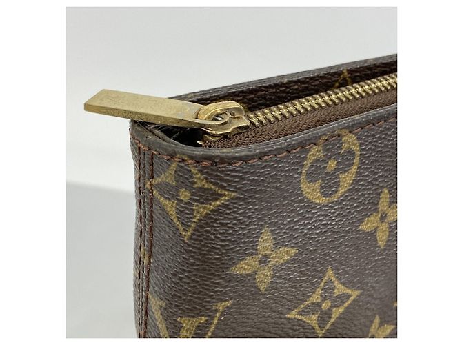 Borsa Tote Louis Vuitton Monogram Cabas Mezzo Marrone - vista 8