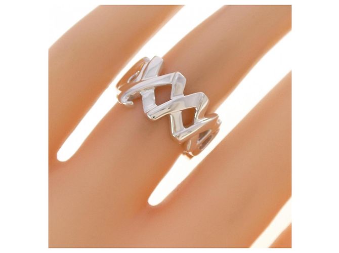 Tiffany & Co Tiffany Kiss Ring - Gold Silber 925 Ring Golden - Ansicht 4