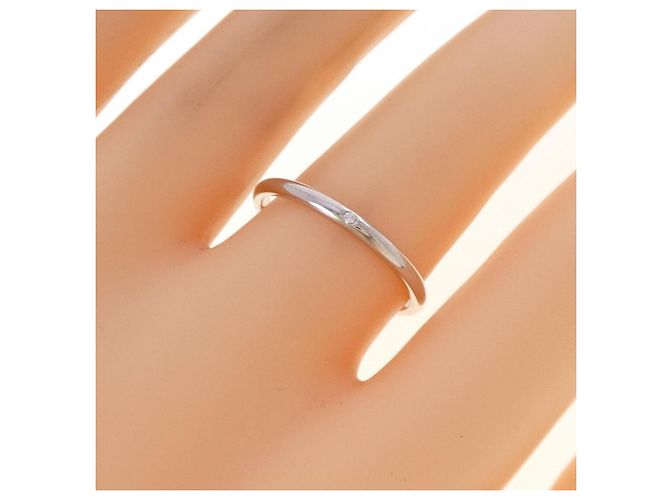 Tiffany & Co Tiffany Stacking Band Ring aus Platin - Ansicht 5