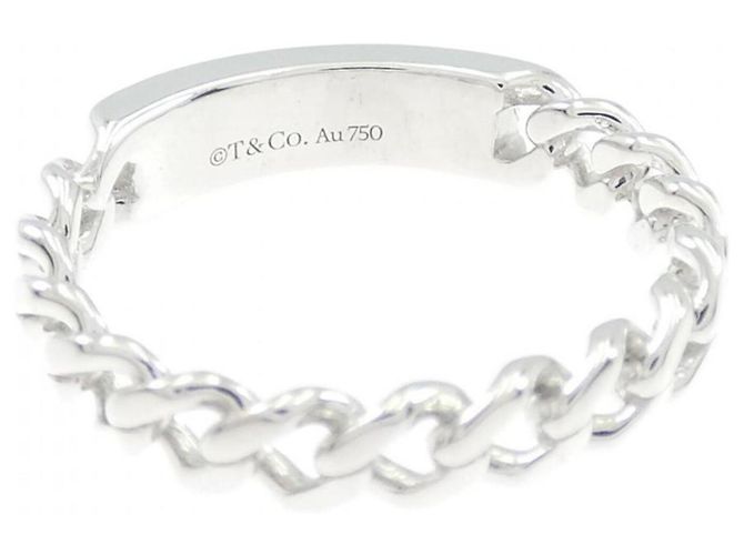 Tiffany & Co Anello Tiffany HardWear Micro Link in oro bianco - vista 3