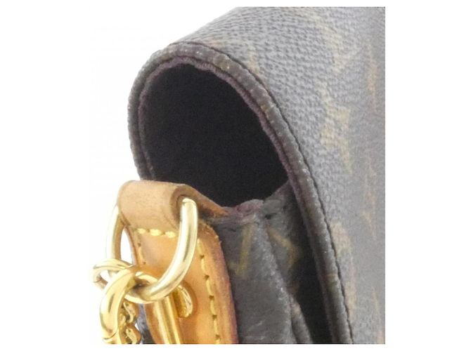 Borsa a Spalla Louis Vuitton Monogram Favorite MM Marrone - vista 6