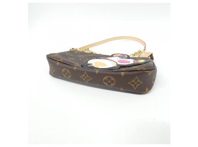 Louis Vuitton Monogram Pochette Accessoires Marrone - vista 3