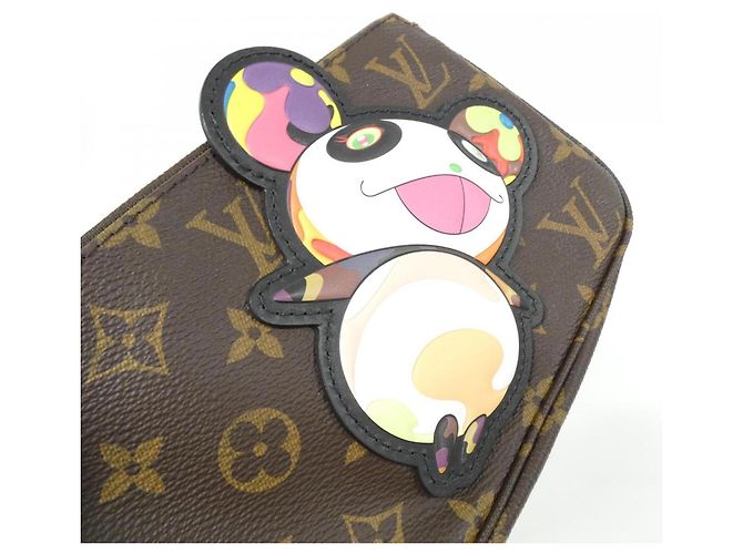 Louis Vuitton Monogram Pochette Accessoires Marrone - vista 4