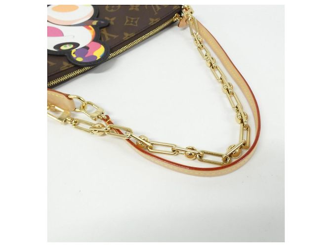 Louis Vuitton Monogram Pochette Accessoires Marrone - vista 5