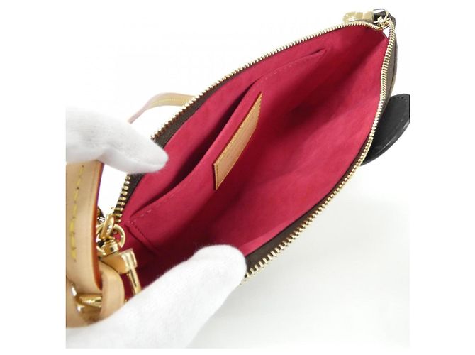 Louis Vuitton Monogram Pochette Accessoires Marrone - vista 6